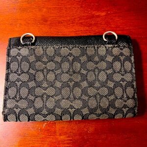 Coach Foldover Belt Bag Black